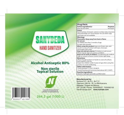 SANYBEDA nutraze 1000L.jpg Sanybeda - SANYBEDA nutraze 1000L